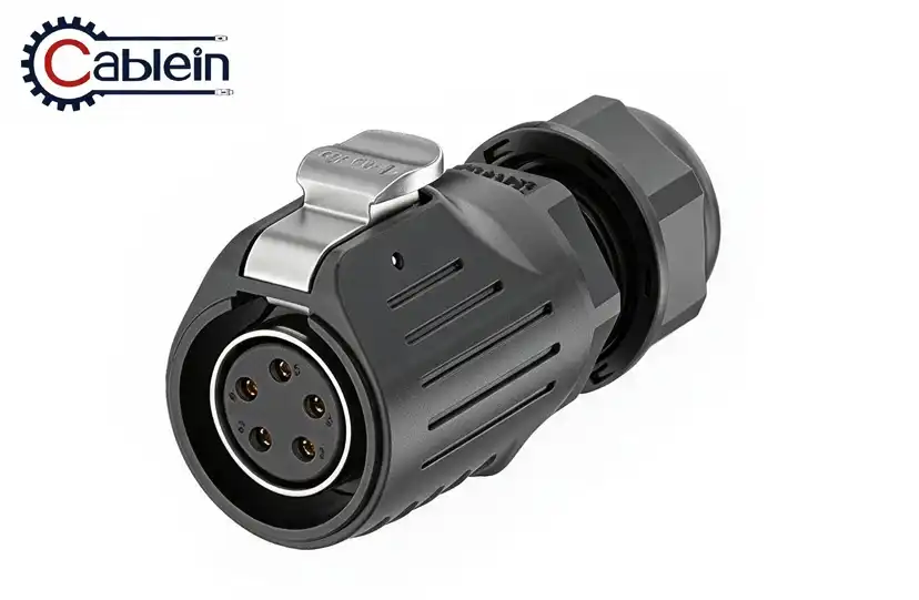 LP20 5-Pin Circular Aviation Connector